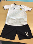  Sport-Trikot 134/140 Weiß, Schwarz, Rot, Gelb