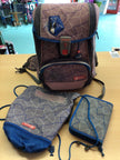 Step by Step Schul-Rucksack Grau und Blau