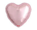 Folienballon Herz Love ca. 35 cm – Metallic pink