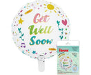 Folienballon, Gute Besserung, get well soon