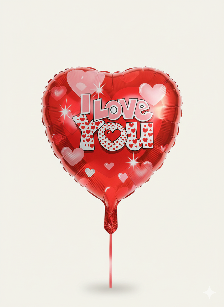 Folienballon Herz 