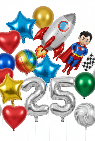 ein wenig gemischter .. auch ein paar Ballons für Jungs sollen darauf sein